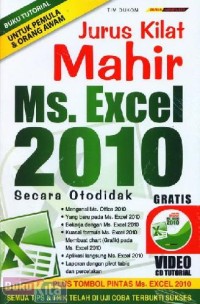 Image of Jurus Kilat Mahir Ms. Excel 2010 Secara Otodidak