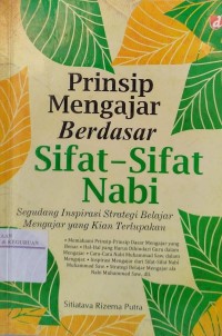 Image of Prinsip Mengajar Berdasarkan Sifat-sifat Nabi